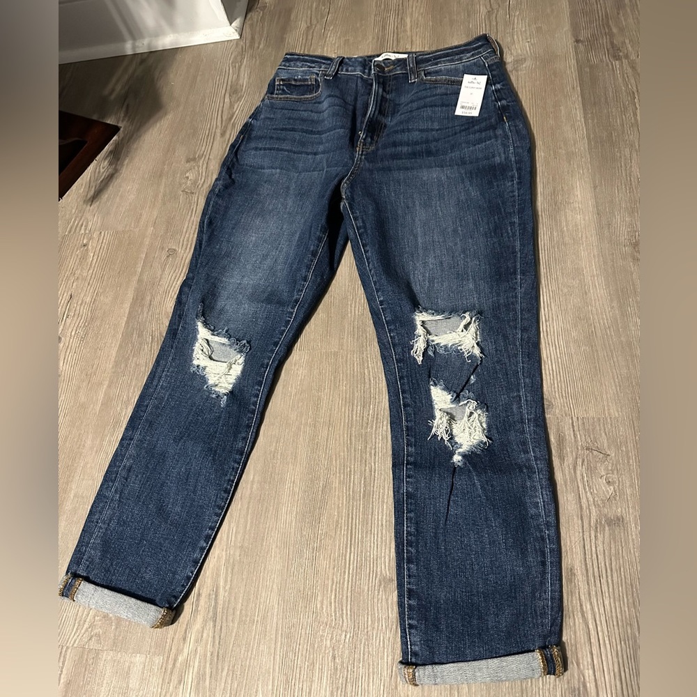 Willow and root curvy mom jean